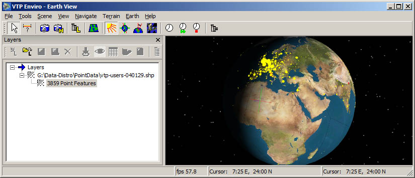 earth view dialog