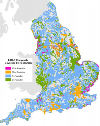Open Access Land Map England United Kingdom
